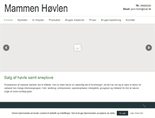 Tablet Screenshot of mammenhovlen.dk